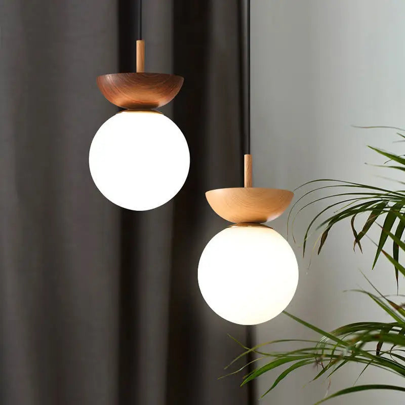 Nordic Glass Ball Pendant Light