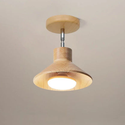 NordicWood Cone Ceiling Lamp