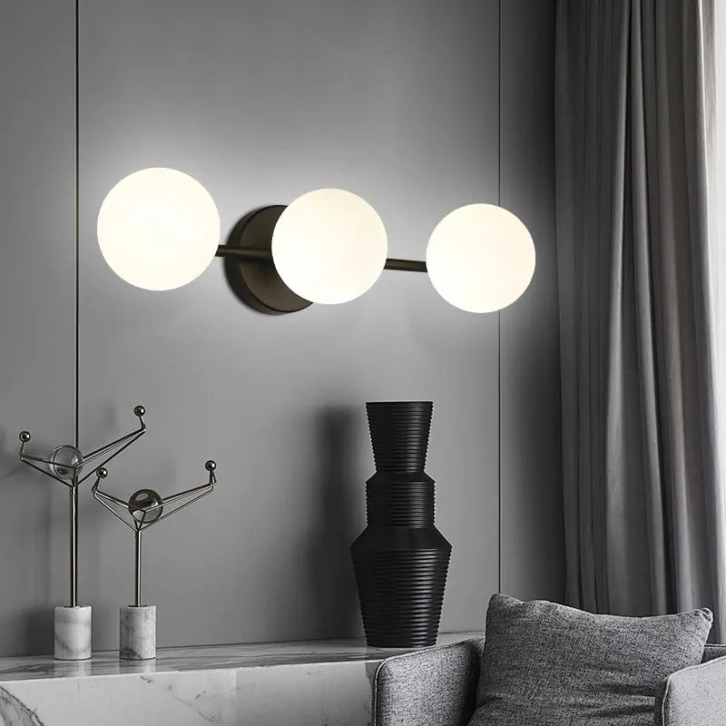 Nordic Triple Globe Wall Light