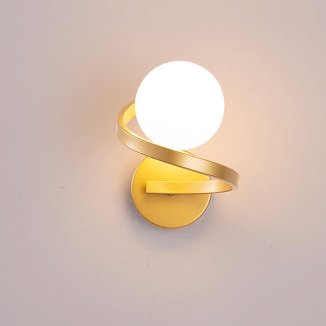 Astra Spiral Wall Light