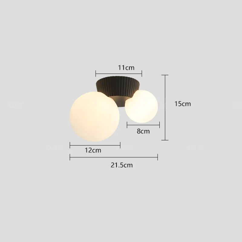 Luméa French Double Globe Light