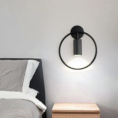 Halo Gold Wall Light