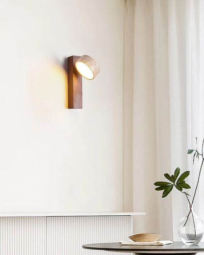 Travertine Stone Wall Lamp