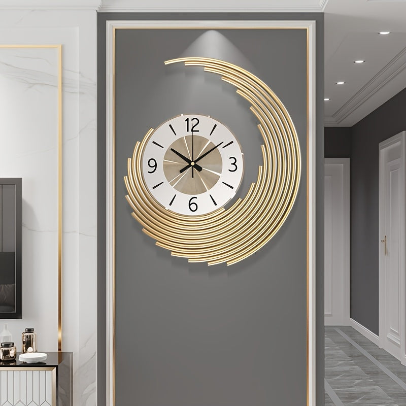 3D Metal Wall Clock