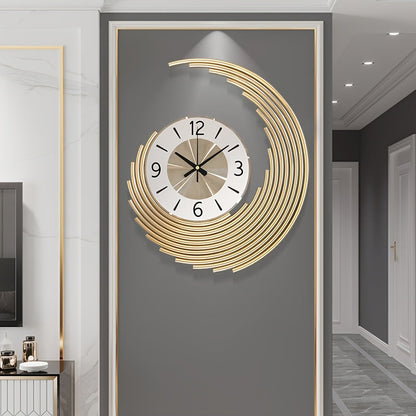 3D Metal Wall Clock