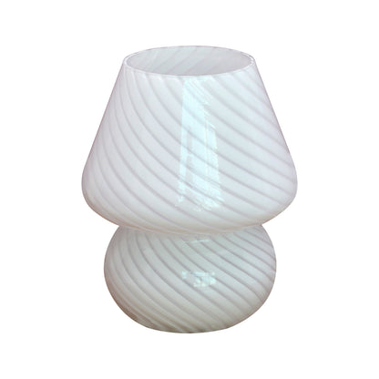 Murano Mushroom Glass Lamp