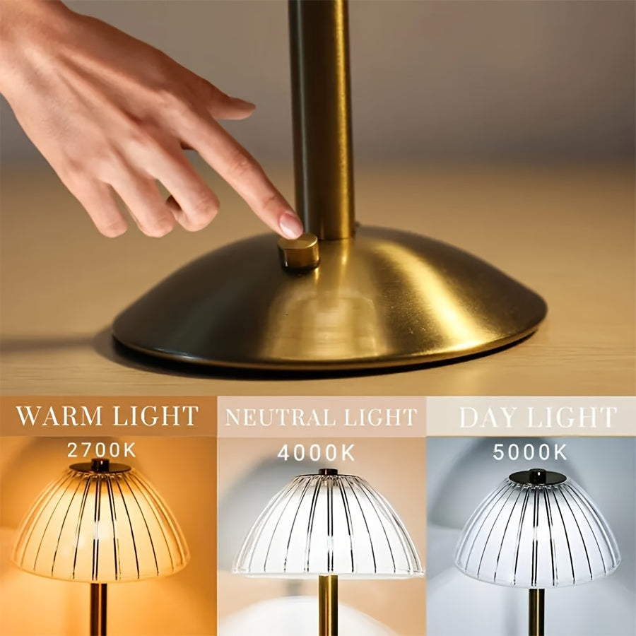 Golden Touch Crystal Lamp