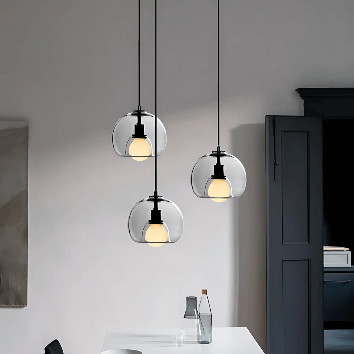 Clyde Handblown Glass Pendant Light