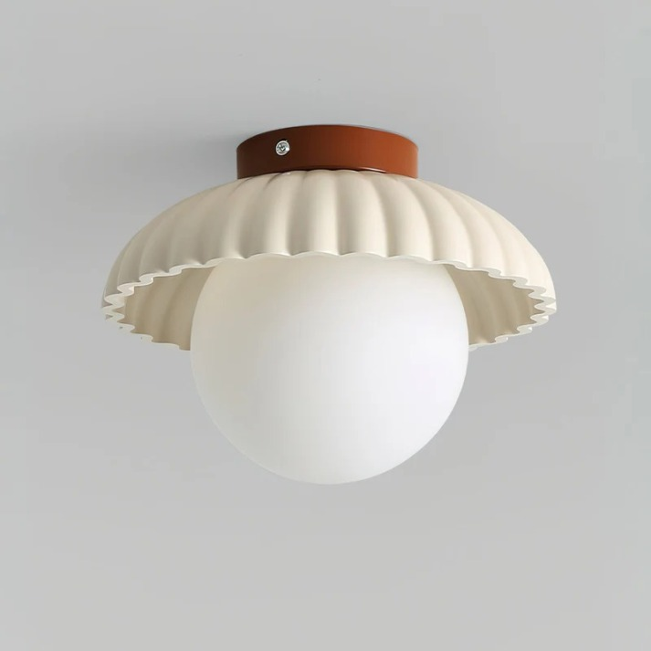 Iron Hallway Flush Mount Light