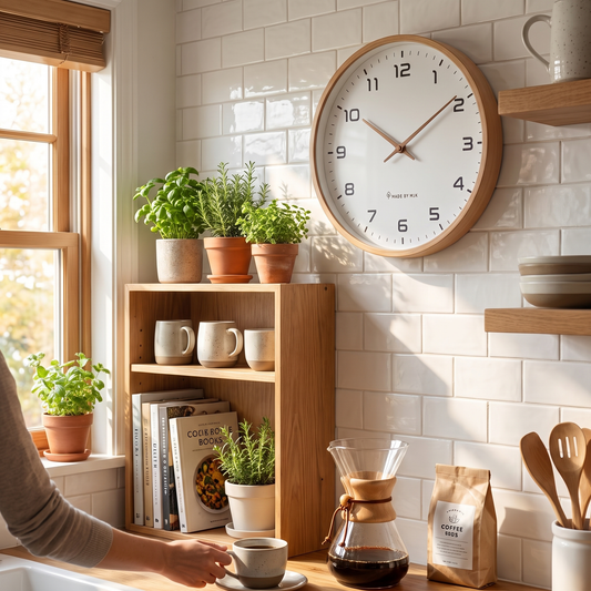 Nordic Wall Clock lifestyle