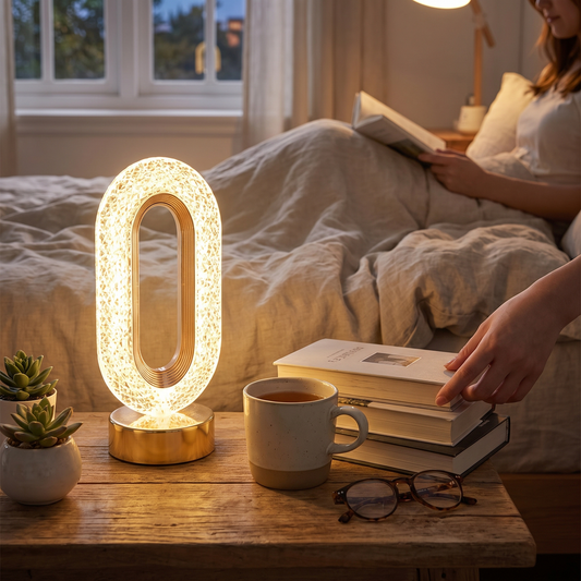 Stellora 3D Crystal LED Night Light lifestyle