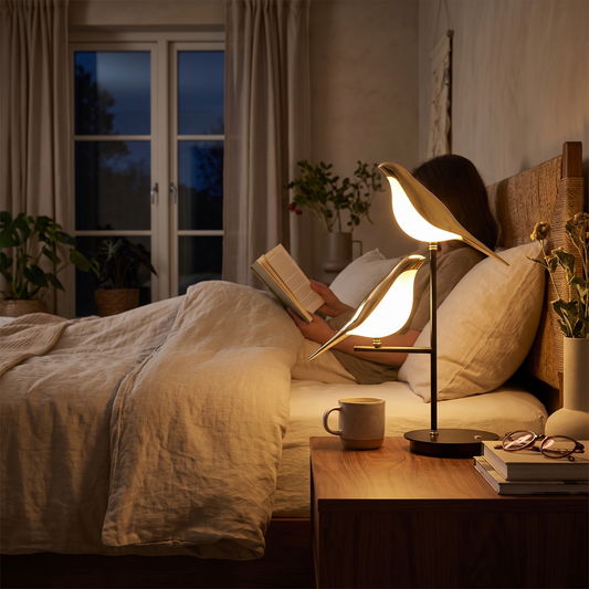 Golden Birdlight Wall Lamp | Modern Nordic LED Wall Sconce lifestyle