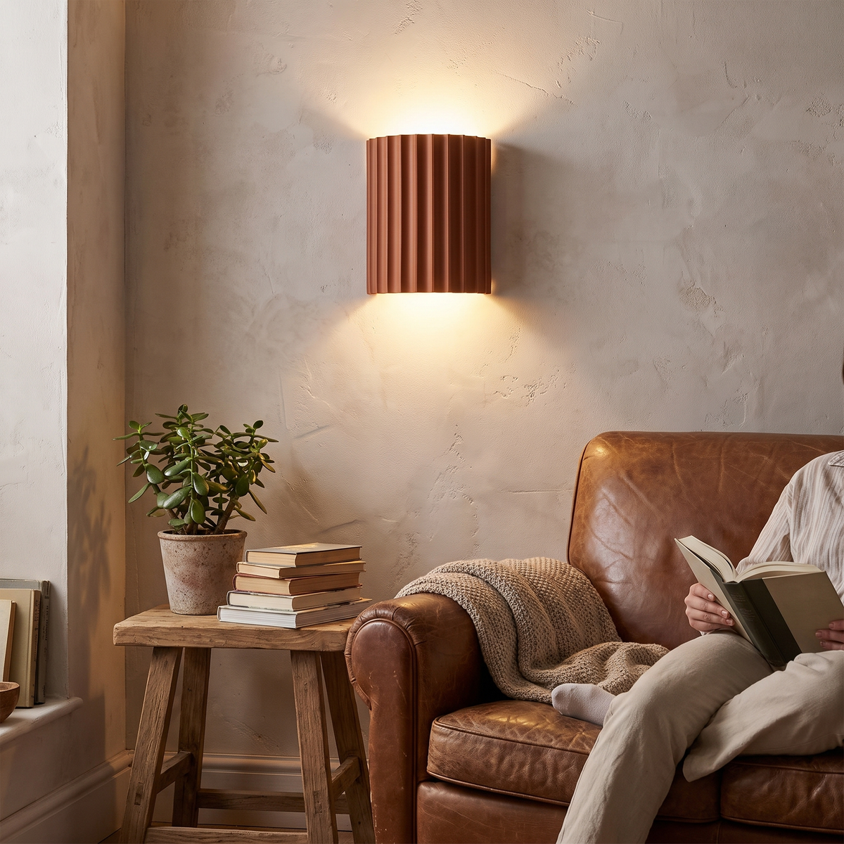 Nordic Modern Resin Wall Lamp | Stylish Indoor Wall Light lifestyle