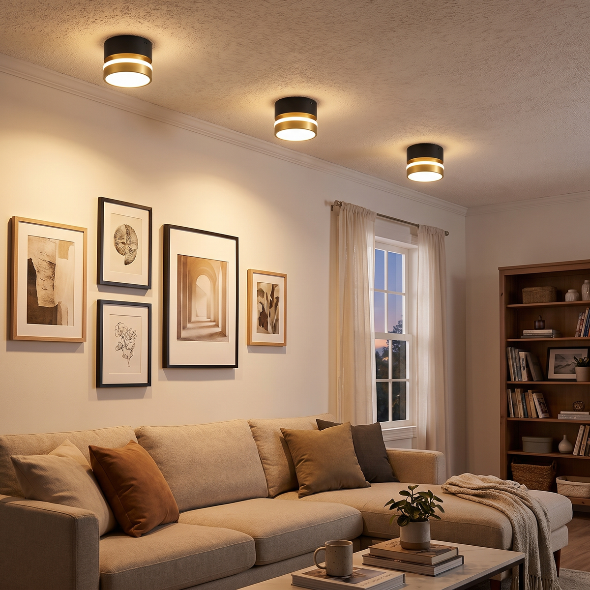 Nordic Surface Mounted LED Downlight | 9W / 15W Ceiling Ligh lifestyle
