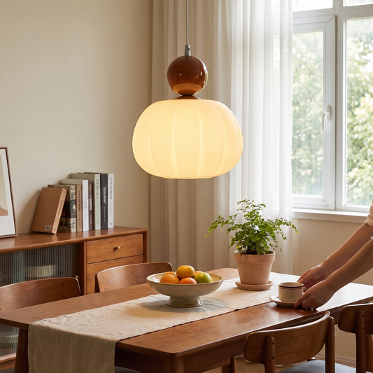 Yedra Pendant Lamp | Organic Round Acrylic Design lifestyle