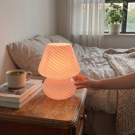 Wilhelm Bauhaus Table Lamp | Designer Nordic Glass Lamp lifestyle