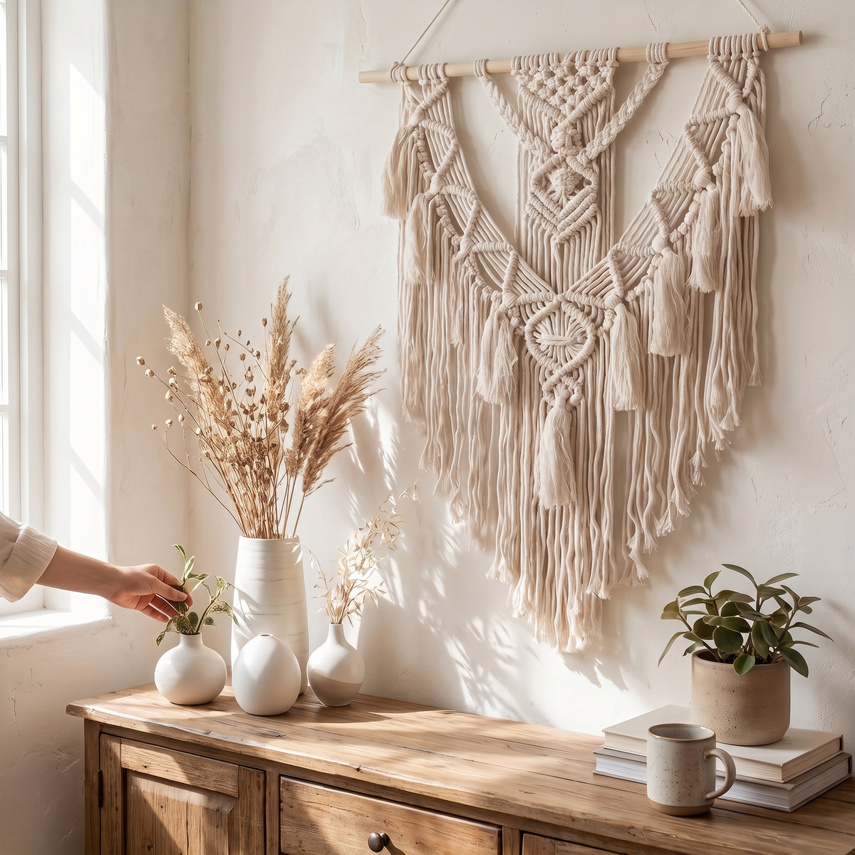 Walnut Luminous Wall Clock | Silent Glow-in-the-Dark Wooden  lifestyle