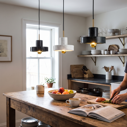 Marble Pendant Lamp | Natural Stone Postmodern Design lifestyle