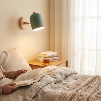 Drelis Wall Lamp | Scandinavian Wooden Minimalist Design lifestyle