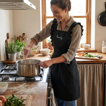 FloraBelle | Princess Style Waterproof Apron | Floral Work U lifestyle