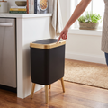 15L Modern Odour-Sealing Trash Can with Elevated Legs lifestyle