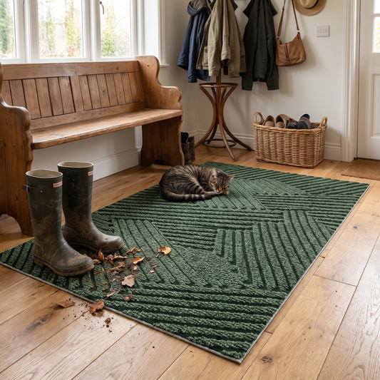 Durable Non-Slip Door Mat | Modern Dirt-Resistant Entry Mat lifestyle