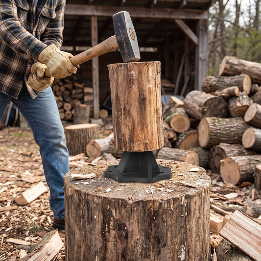 KindlePro | Carbon Steel Log Splitter | Portable Tool with C lifestyle