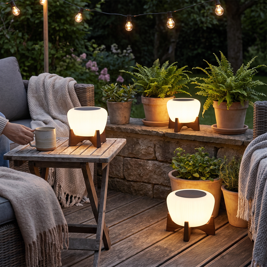 Solar Landing Light | Outdoor LED Pathway Lamp lifestyle