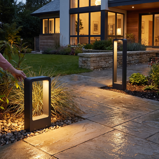 GardenGlow Outdoor Ground Light | Illuminate Your Path with  lifestyle