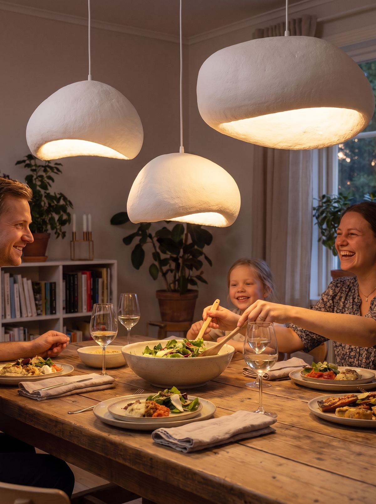 Zenith Glow LED Chandelier lifestyle image - One Fixture, Every Room