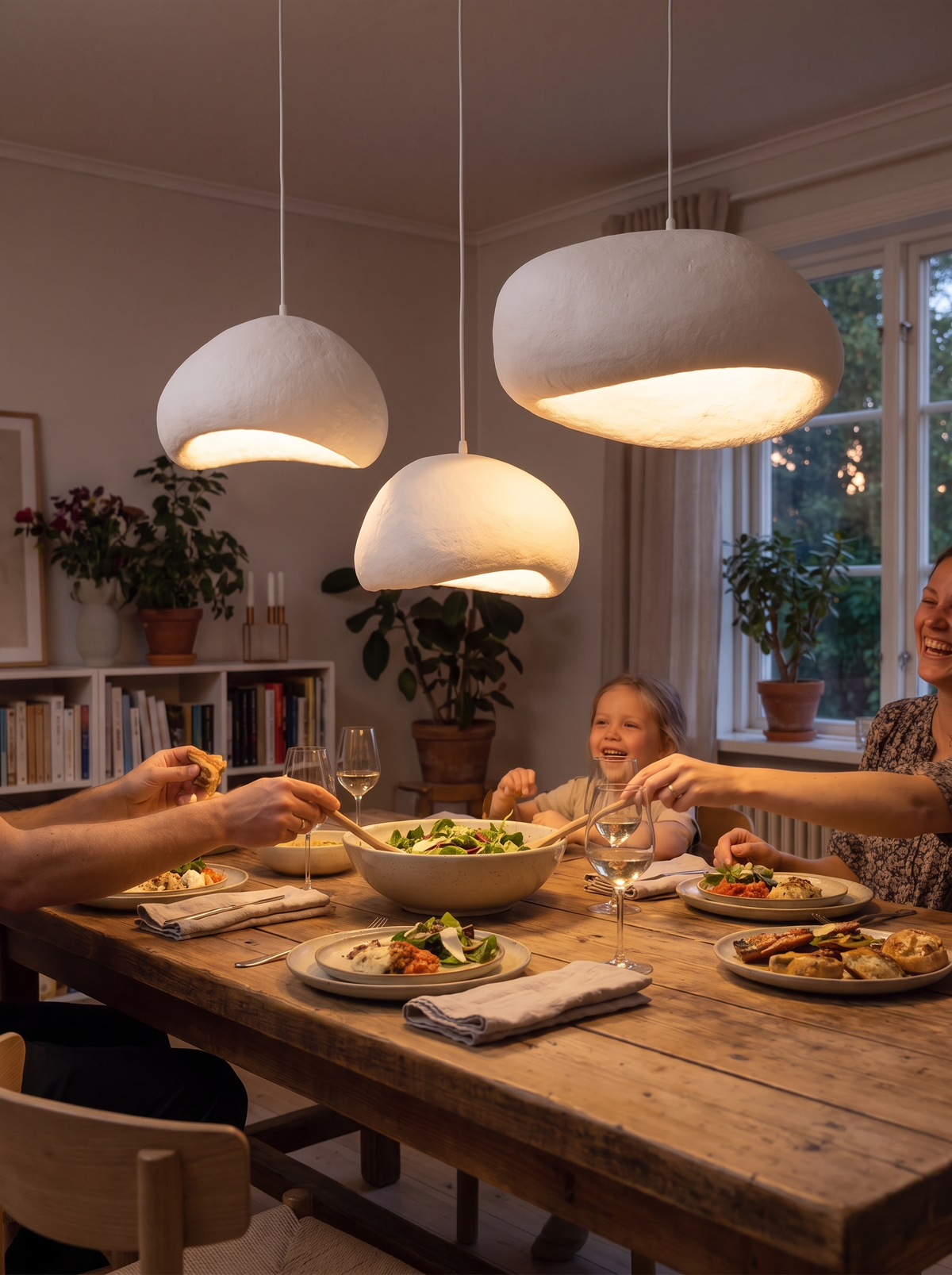 Zenith Glow LED Chandelier lifestyle image - Built To Be Lived With