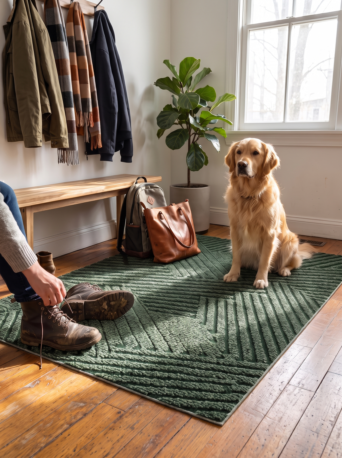 Durable Non-Slip Door Mat lifestyle image 2