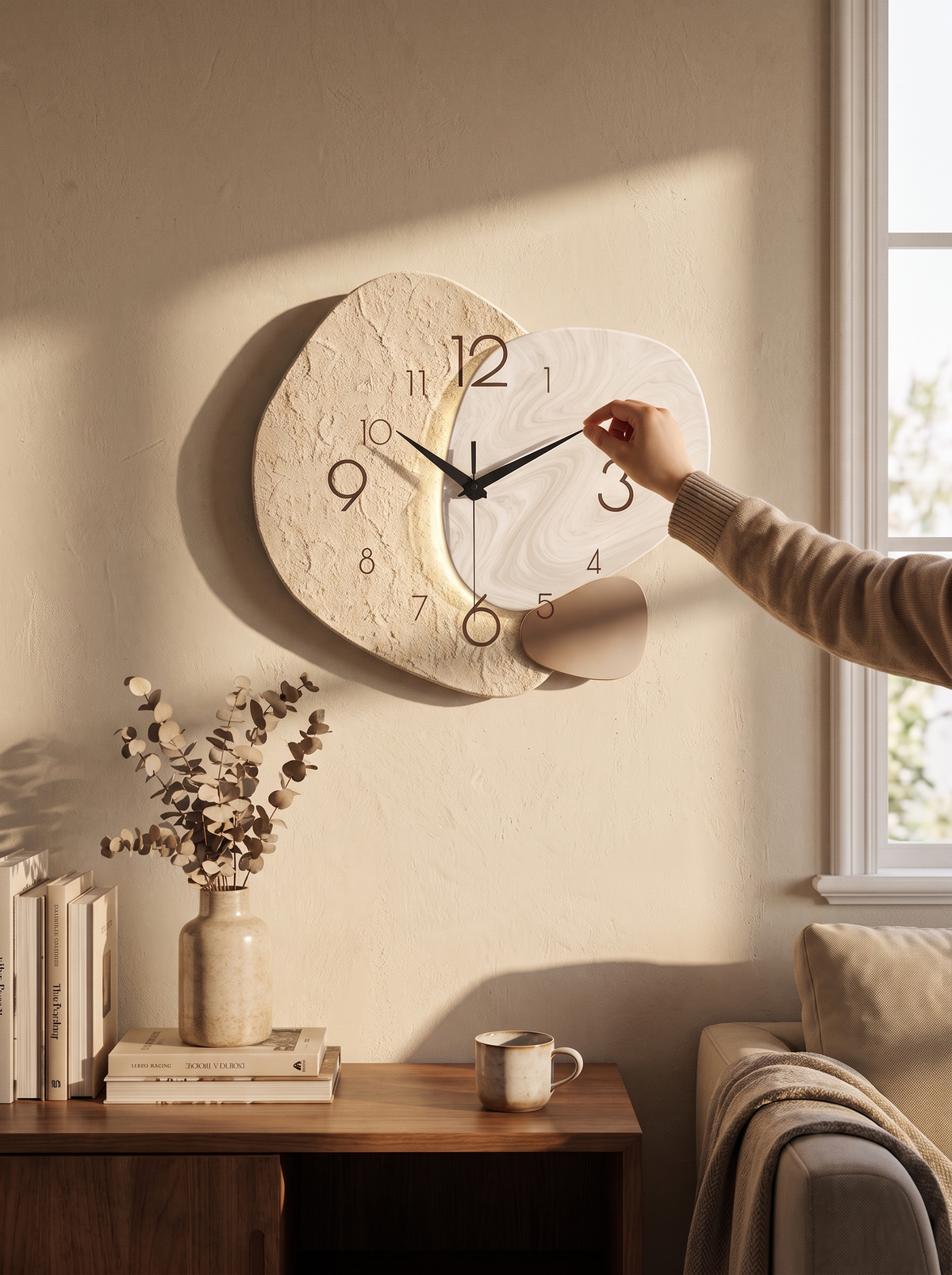 TempoStone Silent Wall Clock lifestyle image 3