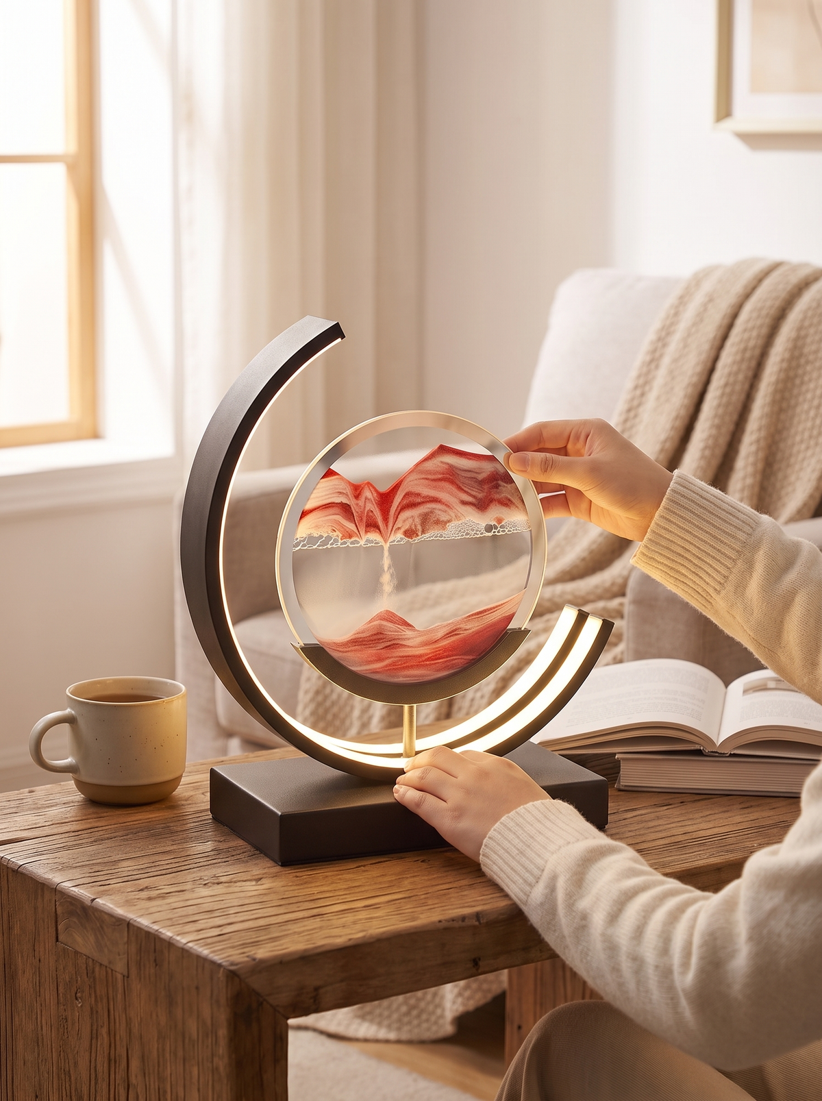 Sandlight Quicksand LED Lamp lifestyle image 1
