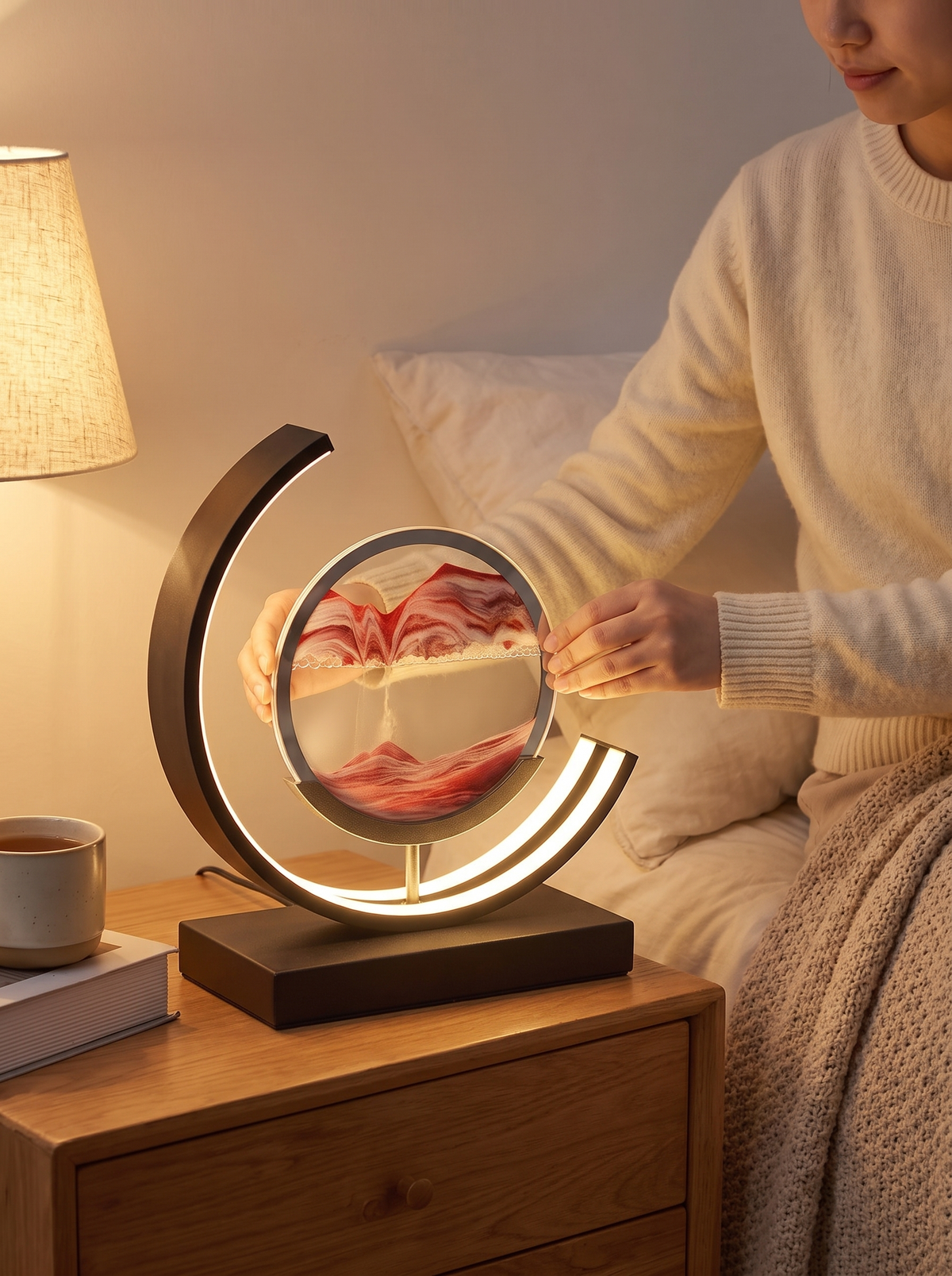 Sandlight Quicksand LED Lamp lifestyle image 3