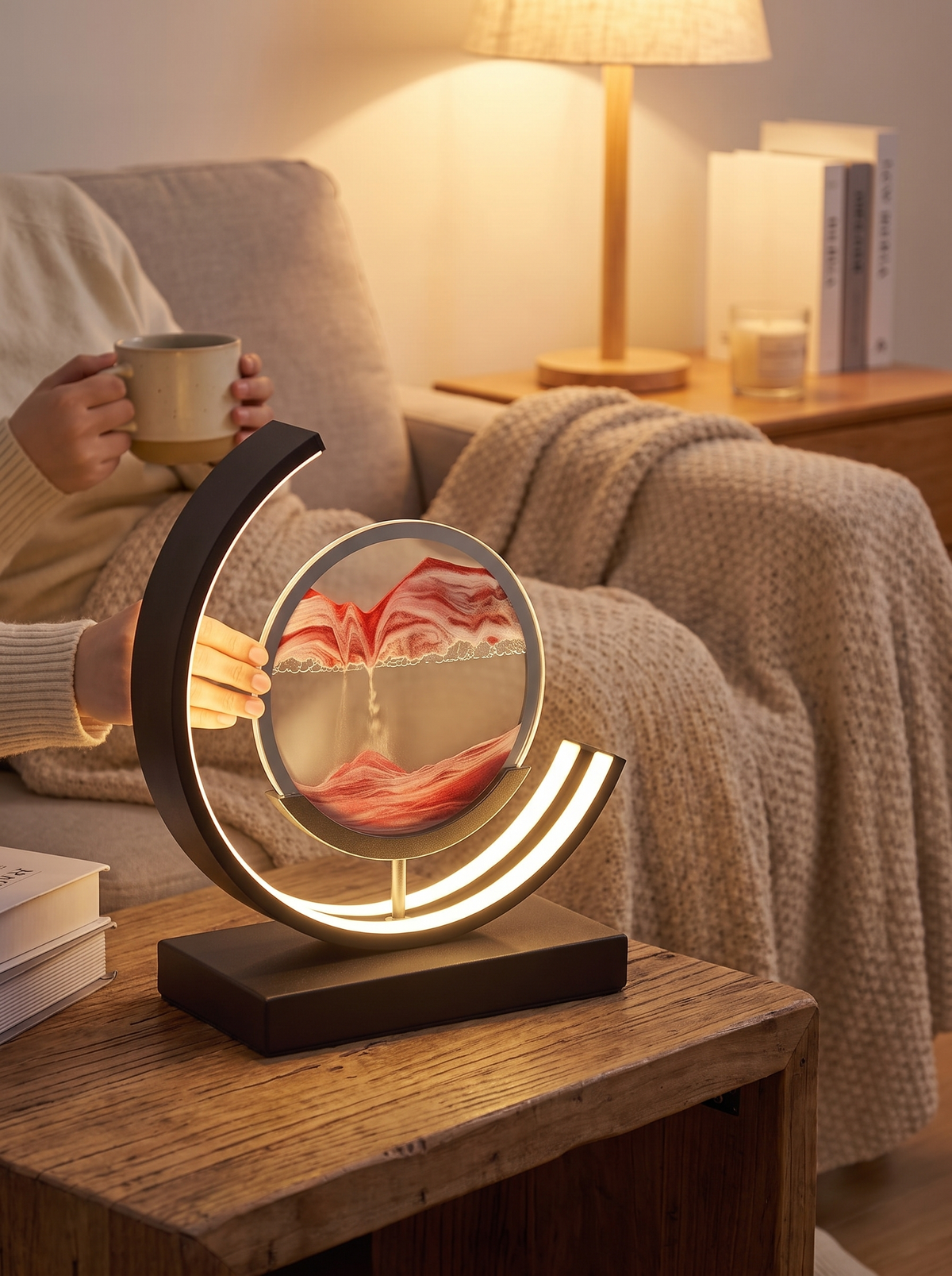 Sandlight Quicksand LED Lamp lifestyle image 2