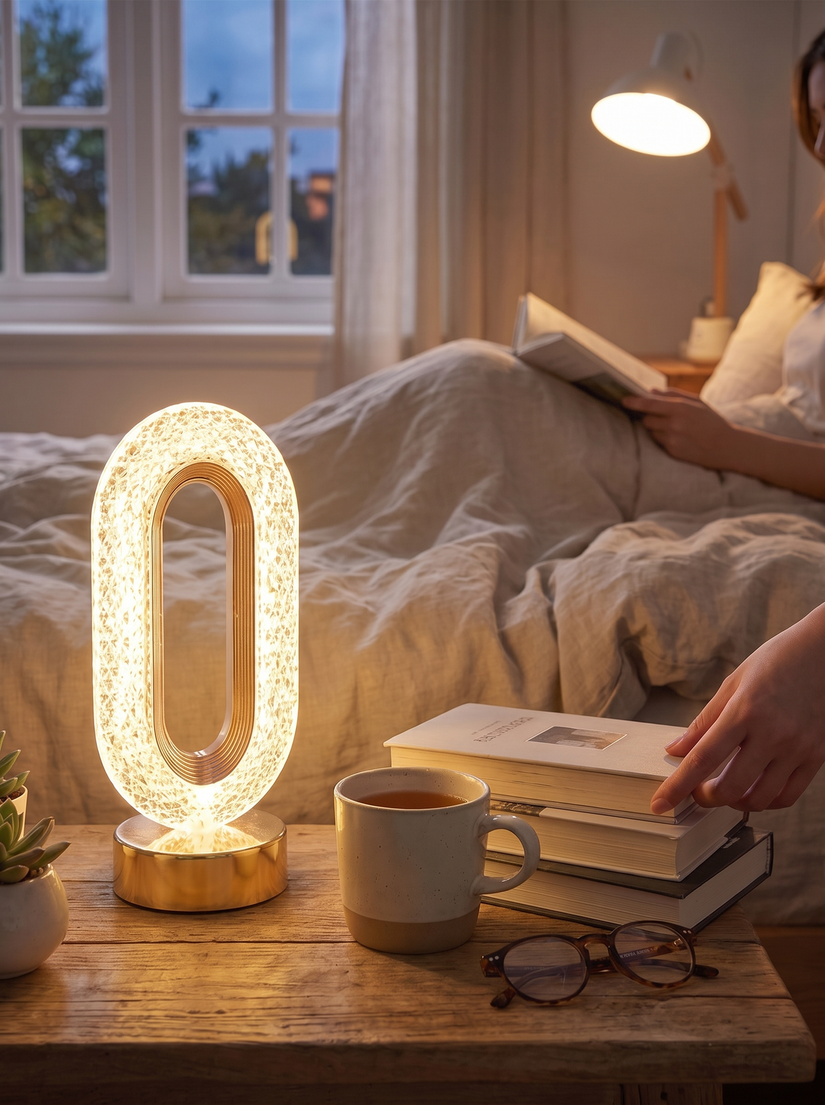 Stellora 3D Crystal Night Light lifestyle image 1