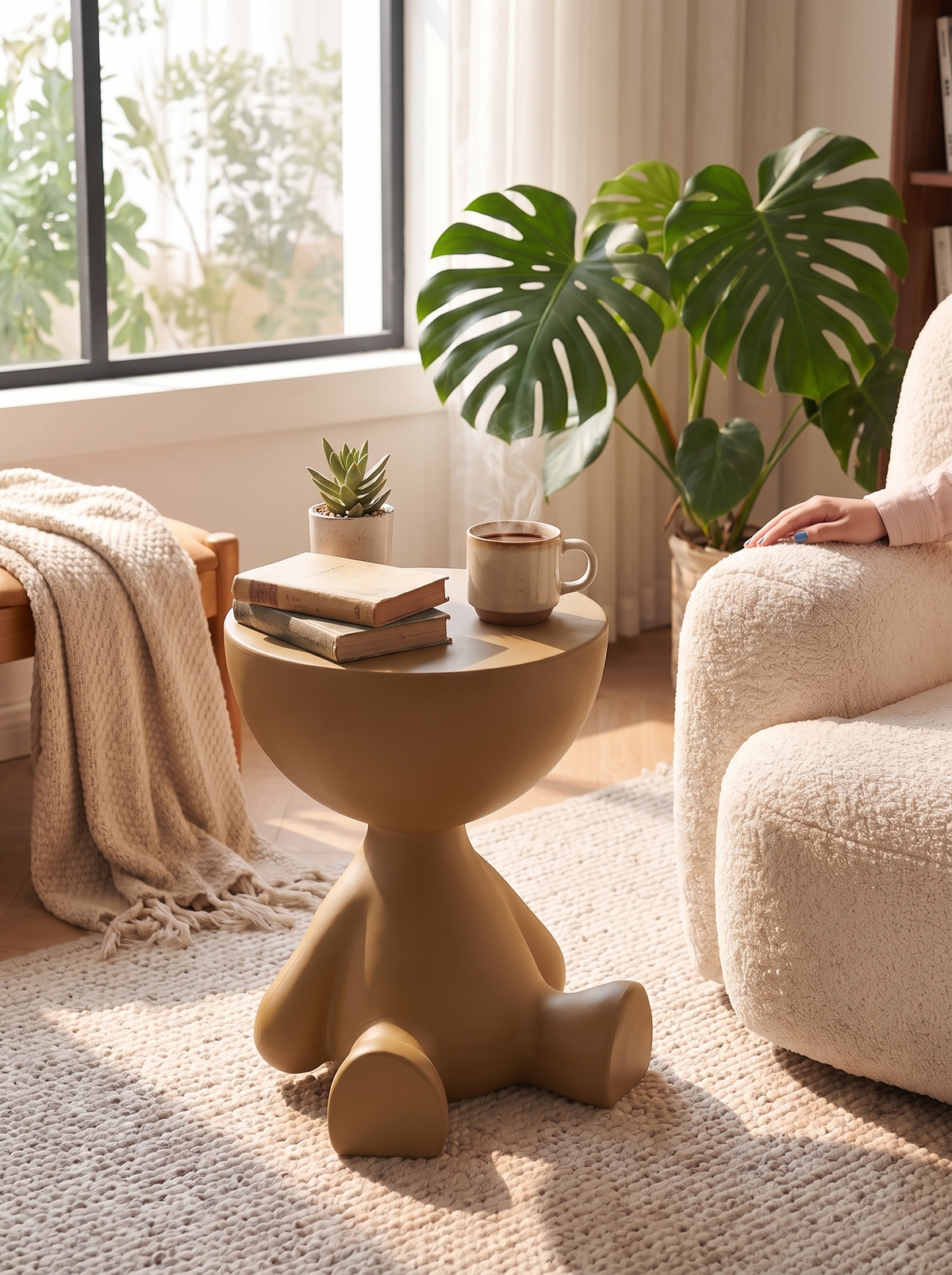 Cartoon Bear Side Table lifestyle image 2