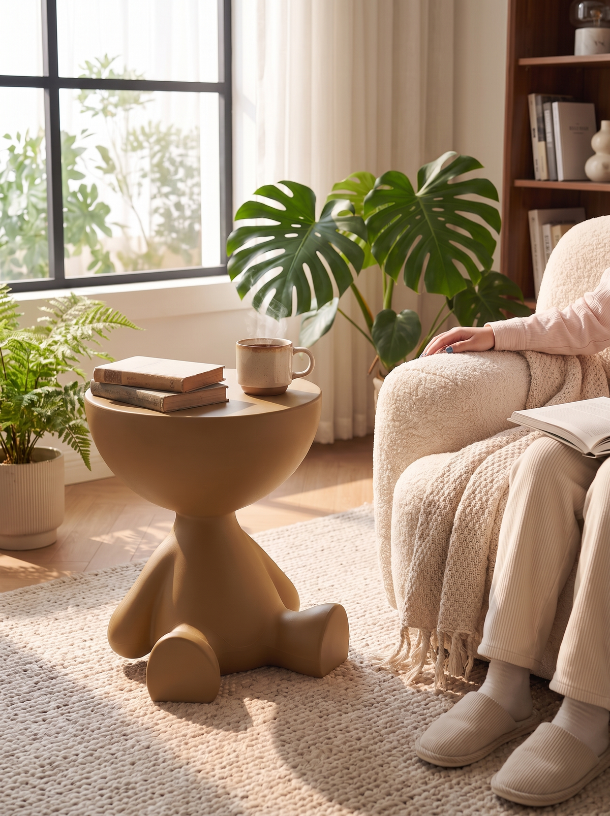 Cartoon Bear Side Table lifestyle image 1