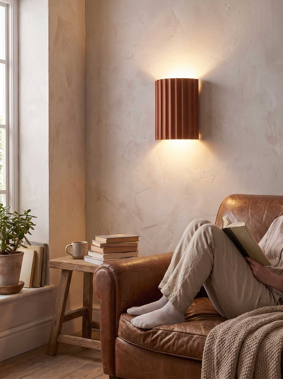 Nordic Modern Resin Wall Lamp lifestyle image 3