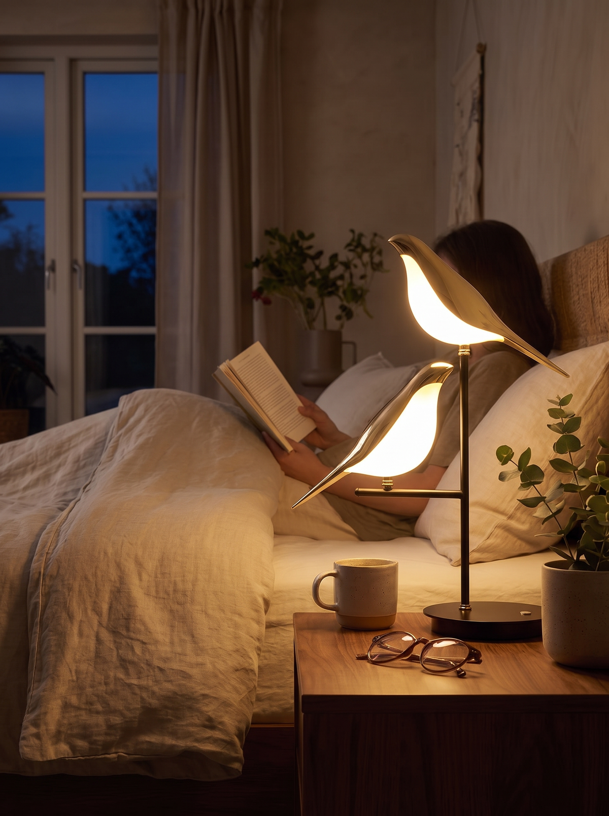 Golden Birdlight Wall Lamp lifestyle image 1