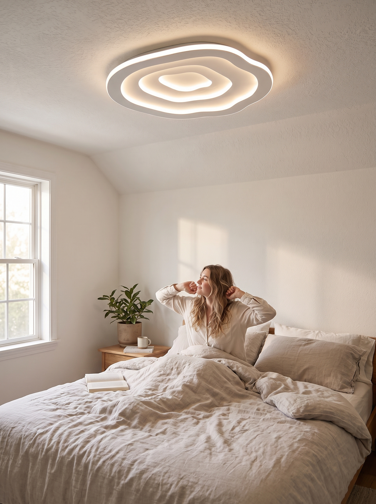 Ripple LED Ceiling Lamp lifestyle image 2