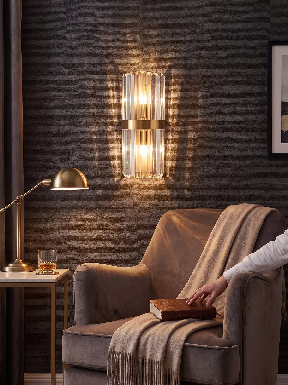 Crystal Wall Light lifestyle image 2