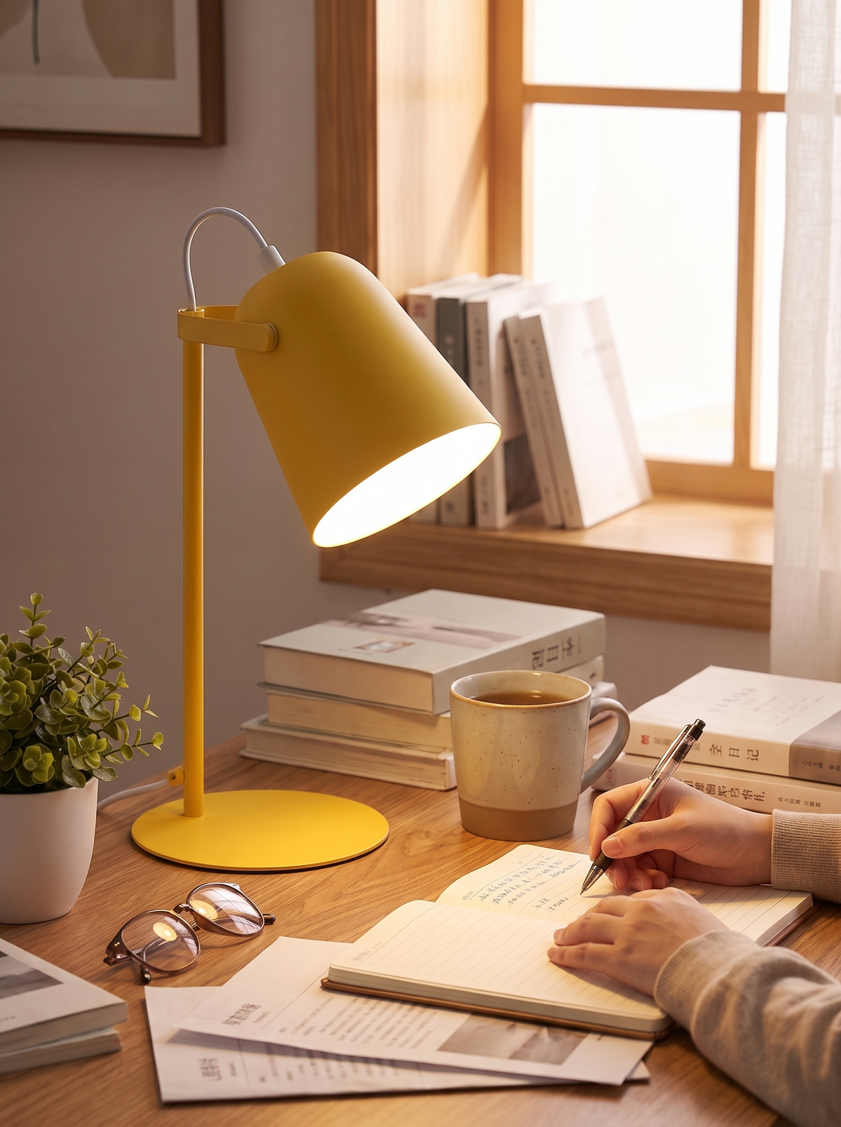 Nordic Metal LED Desk Lamp lifestyle image 3