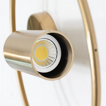 Halo Gold Wall Light