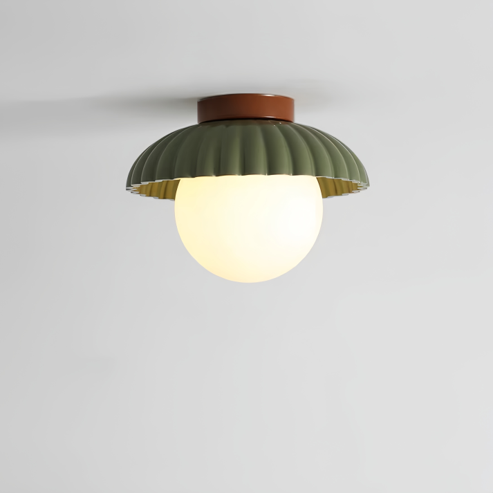 Iron Hallway Flush Mount Light